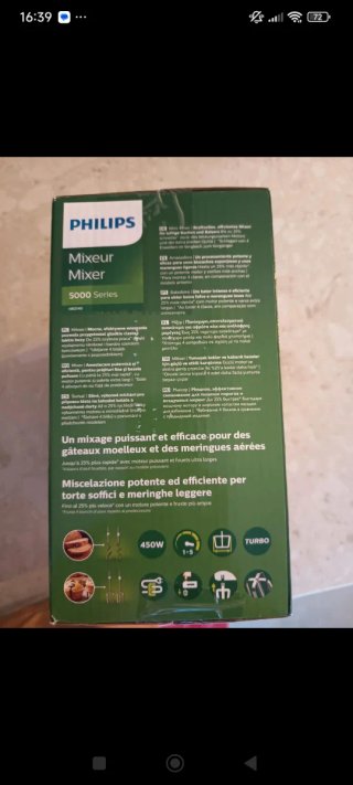 Batidora Philips 5000 Series 450W