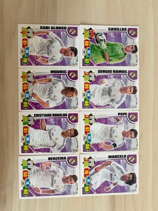 Pack Jugadores RMA Adrenalyn 2013-14.