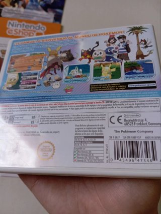 Pokémon Luna Nintendo 3DS completo