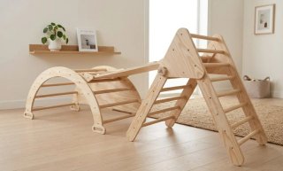 Set Pikler 3 in 1 Rampa Triangolo e Arco NUOVO