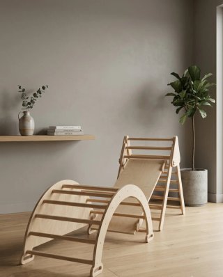 Set Pikler 3 in 1 Rampa Triangolo e Arco NUOVO