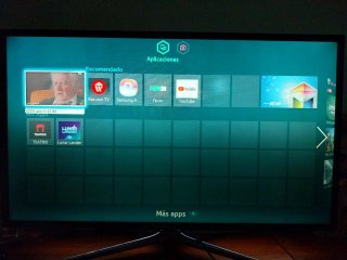 TV Samsung 40 Smart TV con mando