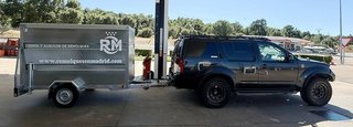 Alquiler remolque caja cerrada 750 kg