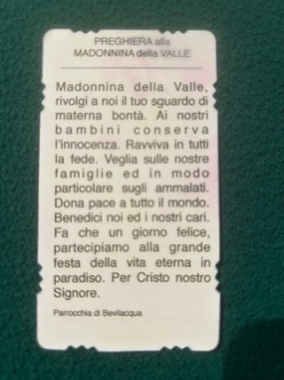 24 Santini Madonnina della Valle