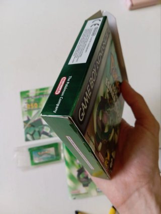 Pokémon Edición Esmeralda - GBA (PAL España) compl