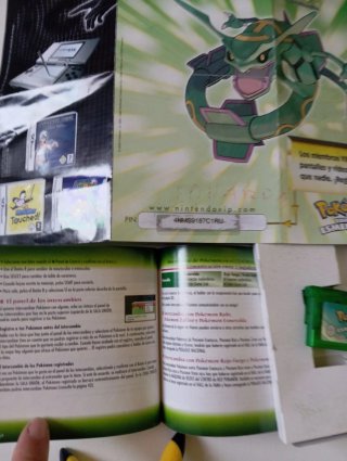 Pokémon Edición Esmeralda - GBA (PAL España) compl