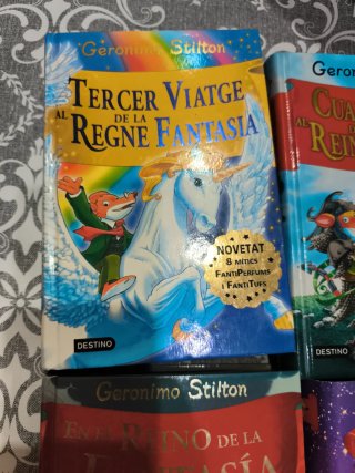 Coleccion 10 Libros Geronimo Stilton viaje al rein
