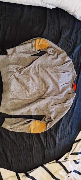 Jersey Carolina Herrera Gris Talla M
