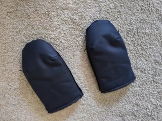 Manoplas para carrito de bebé con forro