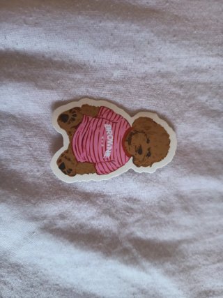Pack 6 pegatinas Brownie