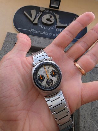 Citizen Bullhead Chronograph 67-9011 Challenge Ti