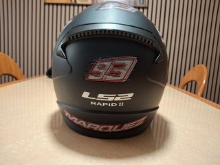 Casco moto LS2 Rapid II, Talla XS