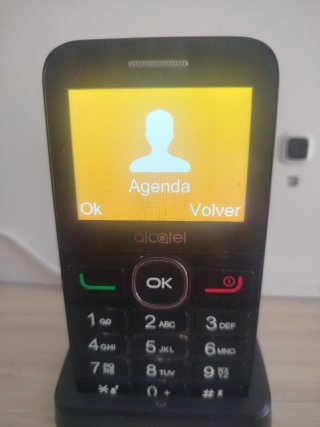 Teléfono Móvil Alcatel Negro