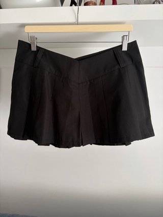 Falda short negra - skort