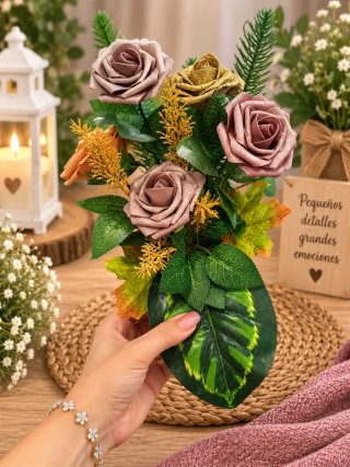 SET DECORATIVO – 2 VASI + FIORIERA