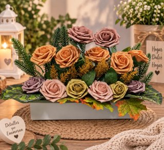 SET DECORATIVO – 2 VASI + FIORIERA