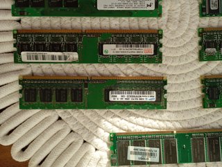Lotto 11 Memorie RAM 512 MB