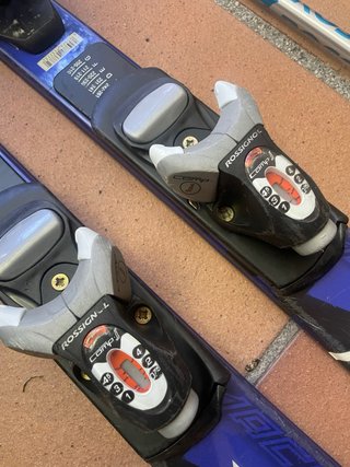 Esquís Rossignol X-Fight 110 cm + Bastones