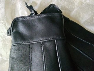 Guantes de piel forrados