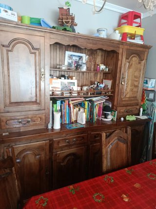 Mueble de salón de madera