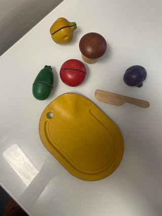 Kit Verduras Madera Plan Toys