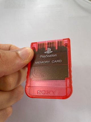 Sony Playstation 1 Ps1 Memory Card Originale Cherr