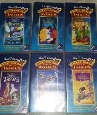 Colección VHS Disney: Diviértete con el Inglés