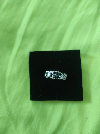 Anillo Carolina Herrera Plata