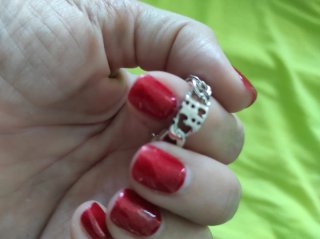 Anillo Carolina Herrera Plata