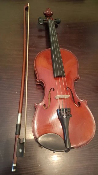 Violín 1/4 Thomann con funda y arco