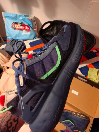 Adidas ZX 5K Boost Azul y Verde