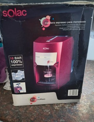 Cafetera Solac Monodosis Espresso