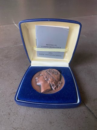 Medalla Conmemorativa Banc Internacional Andorra