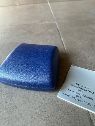 Medalla Conmemorativa Banc Internacional Andorra