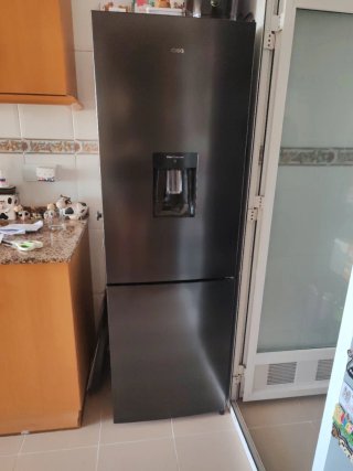 Frigorífico CHIQ Acero Inoxidable con Dispensador