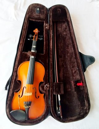 Violín 1/2 con funda y arco