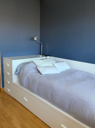 Dormitorio juvenil blanco lacado Perfecto estado..