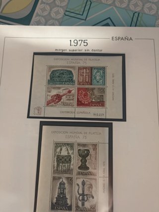 Álbum de sellos de España