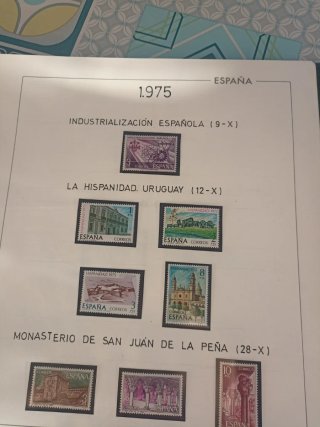 Álbum de sellos de España