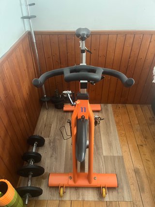 Bicicleta Spinning / Indoor Cycling Naranja