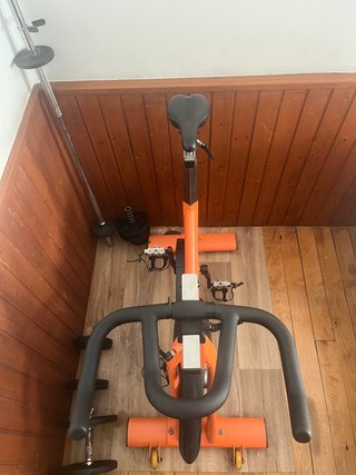 Bicicleta Spinning / Indoor Cycling Naranja