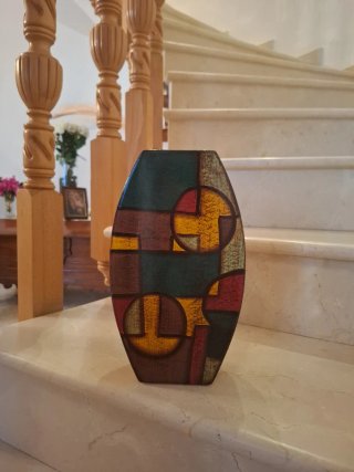 Jarrón Decorativo Multicolor
