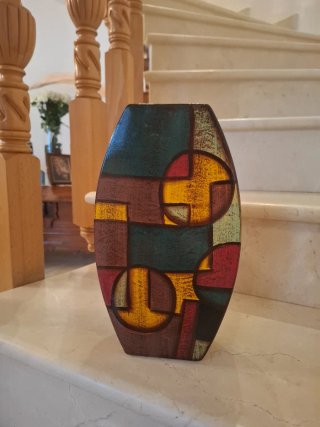 Jarrón Decorativo Multicolor
