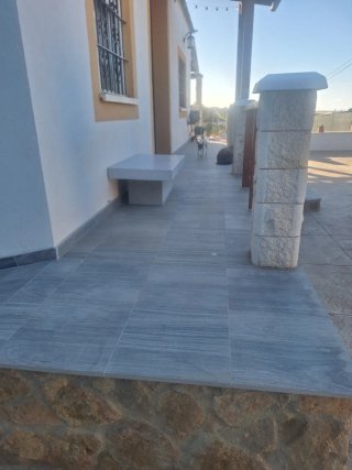 Losas porcelánicas para exterior