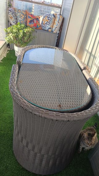 Conjunto Terraza/Jardín Compacto