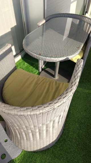 Conjunto Terraza/Jardín Compacto