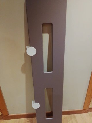 Barra seguridad madera para cama infantil