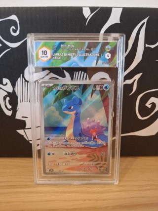 Lapras di Misty SV9A 072/063 AR Graad 10
