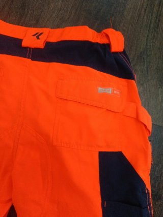 Pantalón de trabajo verano naranja