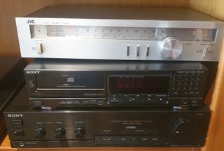 Equipo Hi-Fi Vintage Completo (Fisher, JVC, Sony)